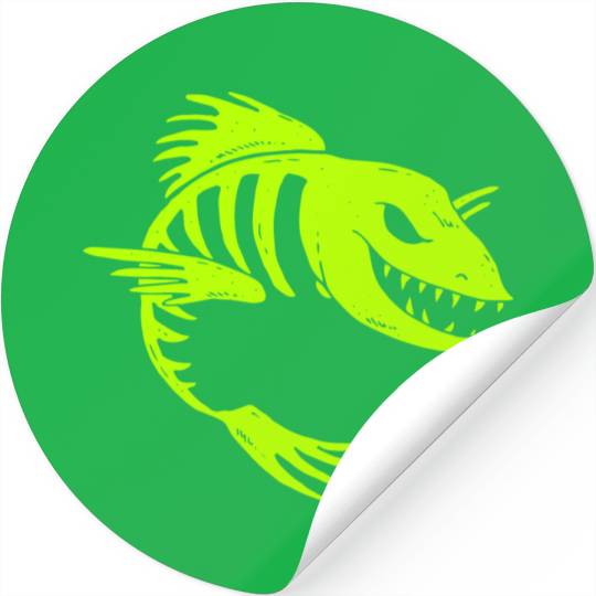 Fish Skeleton Stickers