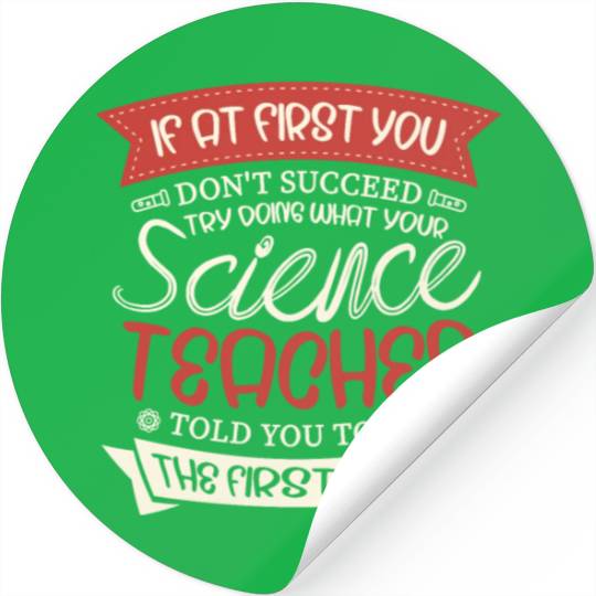 Science Chemist periodic funny Scientist Chemistry Stickers