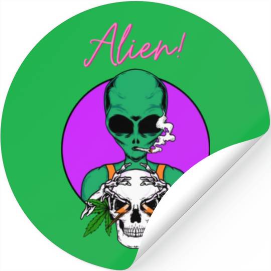 Alien Stickers