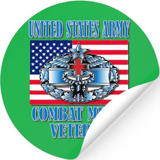 Combat Medic 2nd Award Memorable Us Stickers