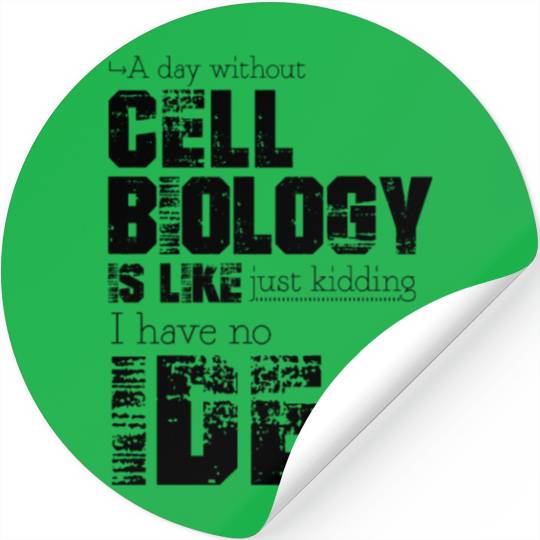 Cell biology Stickers