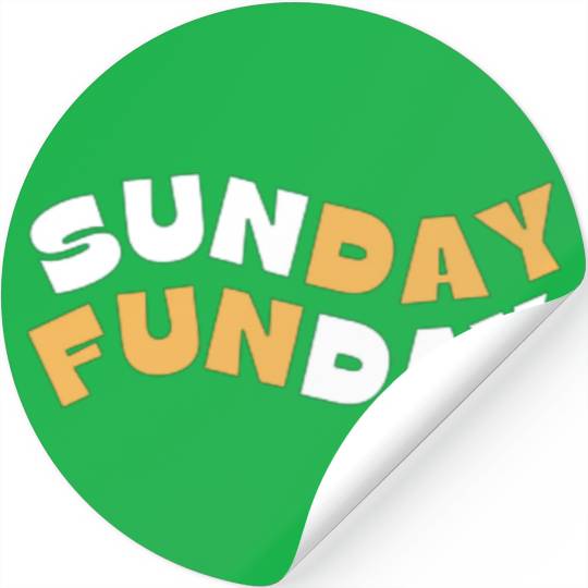 Sunday Funday Stickers