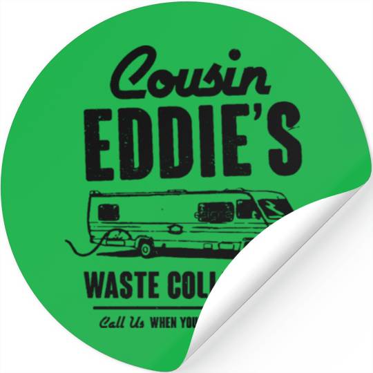 Cousin Eddie s Waste Collection Stickers