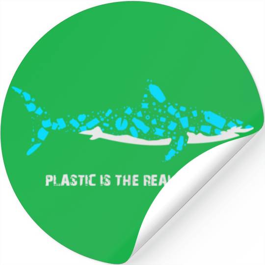 Shark Plastic Is The Real Killer Environmental Stickers
