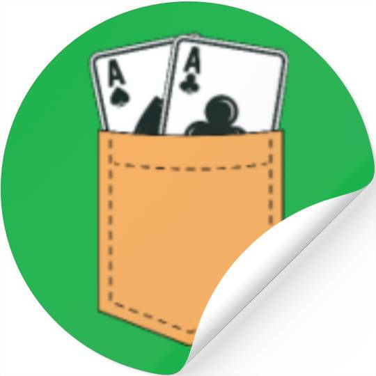 Poker Pocket Stickers