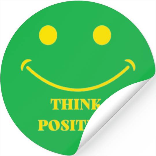 Think Positive :) Stickers