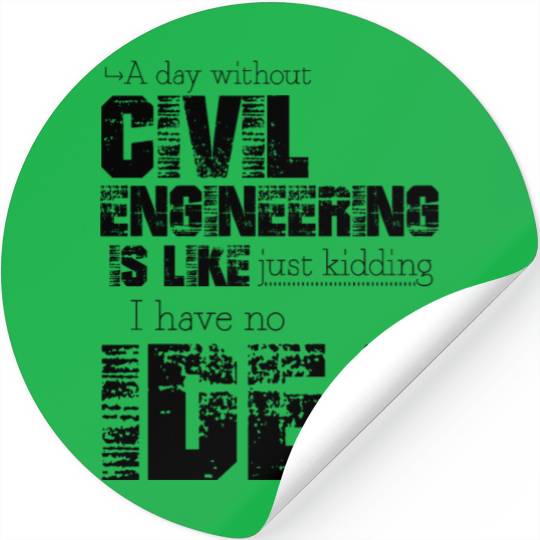 Civil engineering Stickers