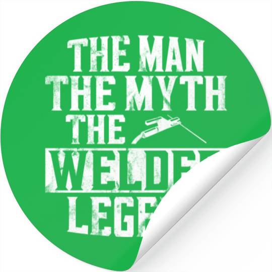 Welder Welding Dad Father Vintage Stickers