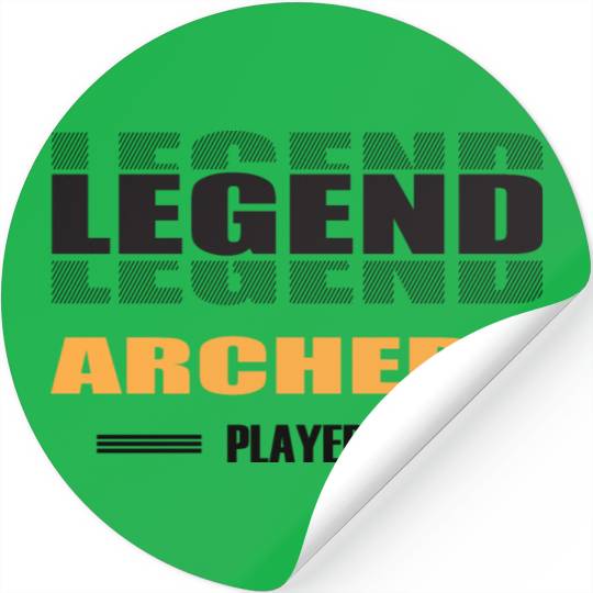 archery legend player Stickers