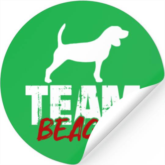 Team Beagle Stickers