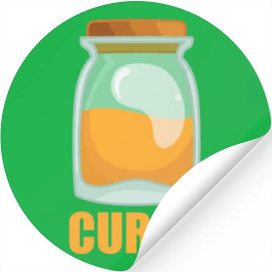 Curry Spice Flavor Food Cooking Stickers