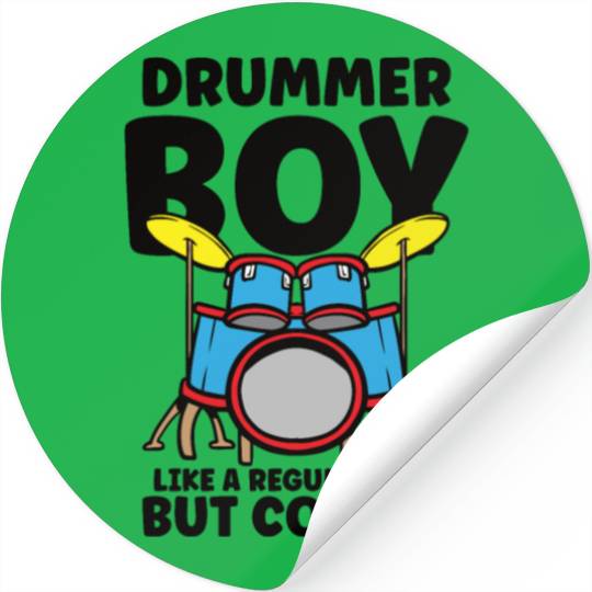 Drummer Drums Music Drum Set Drumming Stickers
