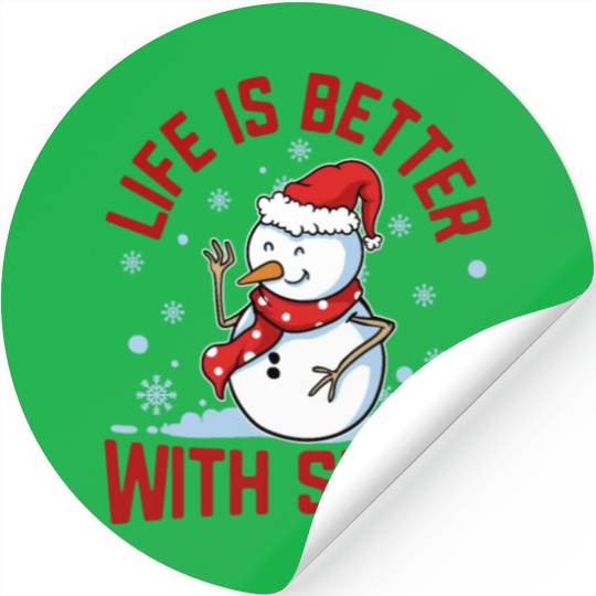 snowman Stickers