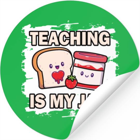 Teaching Is My Jam School Teacher Appreciation Stickers