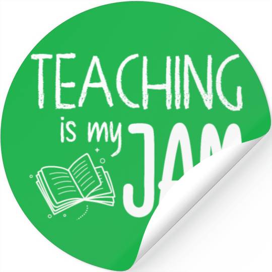 Teaching Is My Jam School Teacher Appreciation Stickers