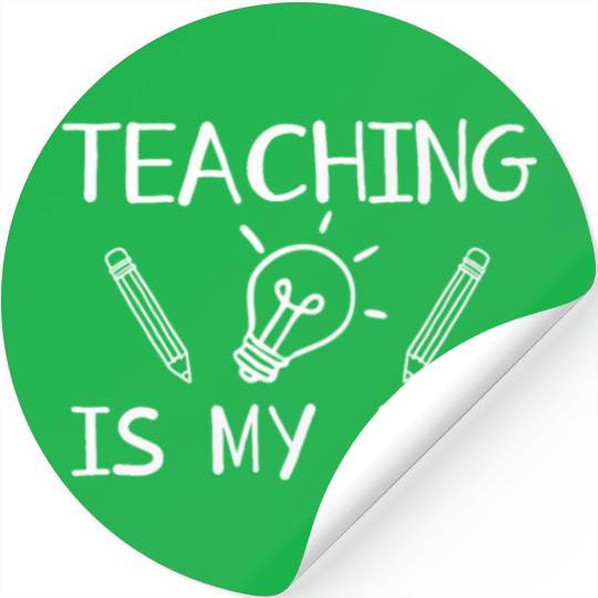Teaching Is My Jam School Teacher Appreciation Stickers