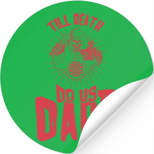 Till Death Do Us Dart Stickers