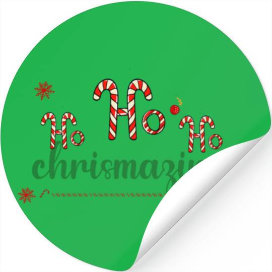 HO HO HO Stickers