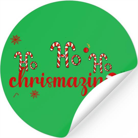 Ho Ho HO CHRISMAZING Stickers
