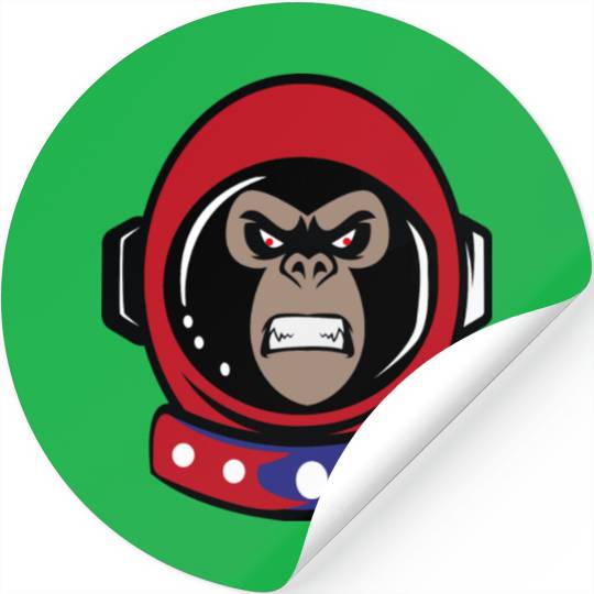 Angry Monkey Stickers