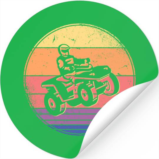 Quad Biker Offroad 4 wheeler ATV Stickers