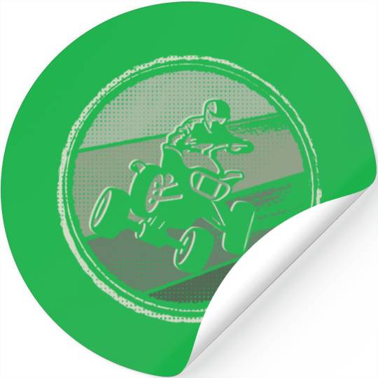 ATV Bike Motocross Offroad 4 wheeler Quad Stickers