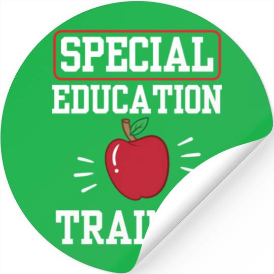 Special Education Trainer Sped Teacher Awareness Stickers