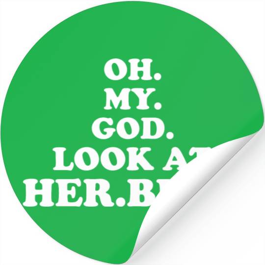 oh my god look at herbert design Stickers