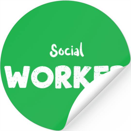 Social Worker - Employee Stickers