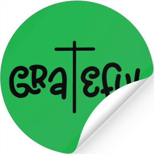 Grateful - Faith Stickers