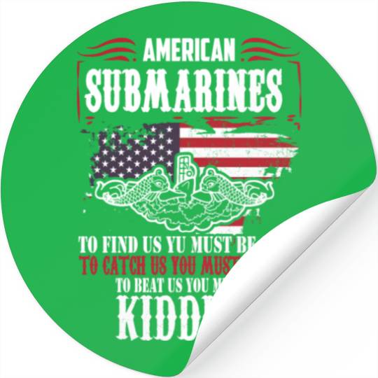 US Military Submarine Stickers