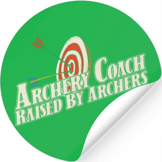 Archery Archery Coach Stickers
