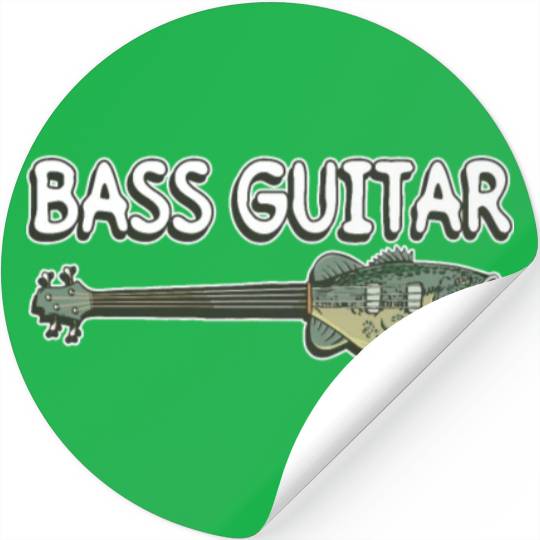 Bass Guitar - Bass Guitar Guitar Player Guitarist Stickers