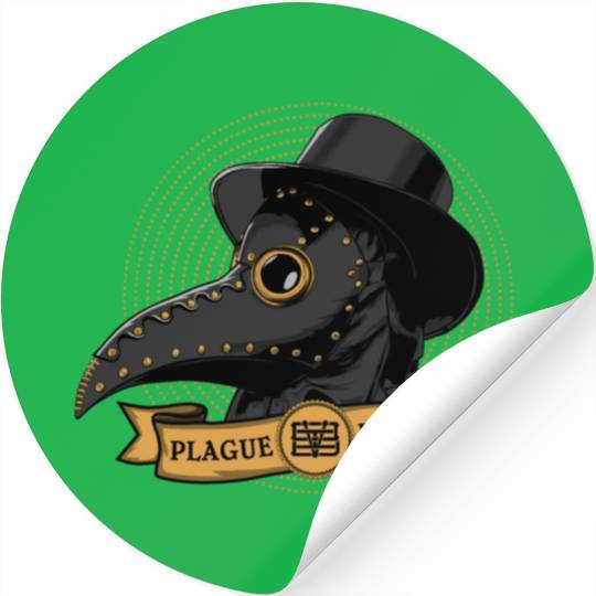Plague Doctor Stickers