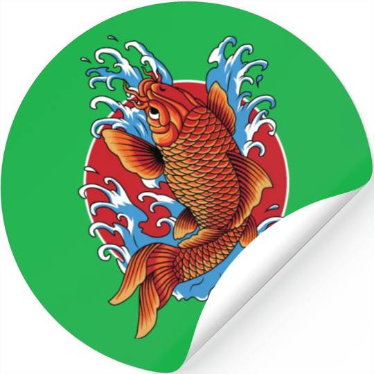 Koi Fish Stickers