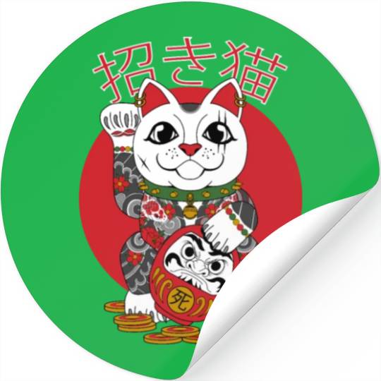 Maneki Neko Stickers