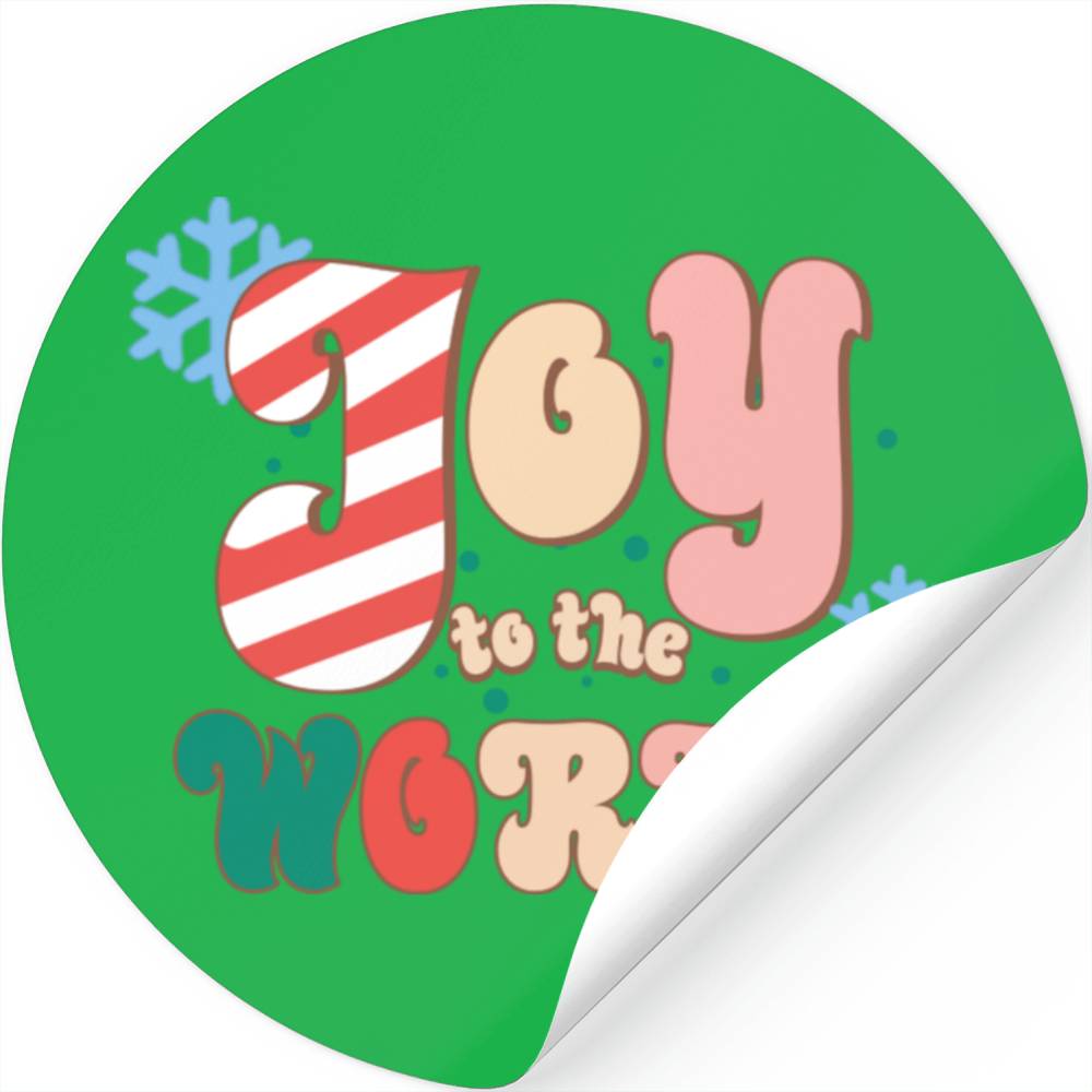 Joy To The World Stickers