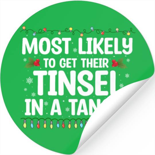 Xmas Quote, Funny Christmas Quote, Santa Claus Stickers