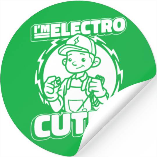 Electrician Construction Electrician Stickers