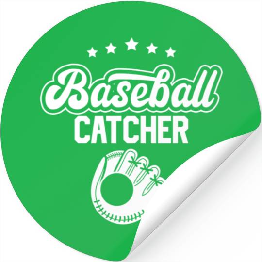 Baseball Catcher Sayings Player Hobby Stickers
