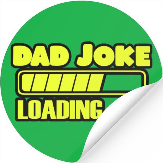 Funny Dad Jokes Cool Vector Design Stickers