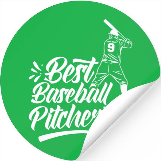 Best Baseball Pitcher Ever Player Sayings Hobby Stickers