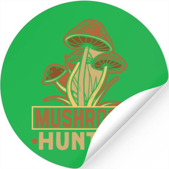 Morels Mushroom Picker Mushroom Farmer Mushroom Stickers