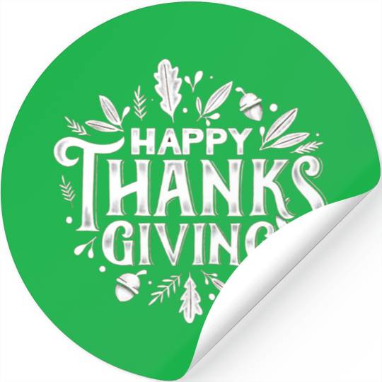 Thanksgiving Break, Happy Thanksgiving Day in 2023 Stickers