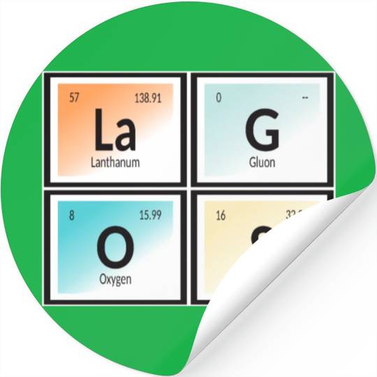 Lagos | Periodic Table of Elements Stickers
