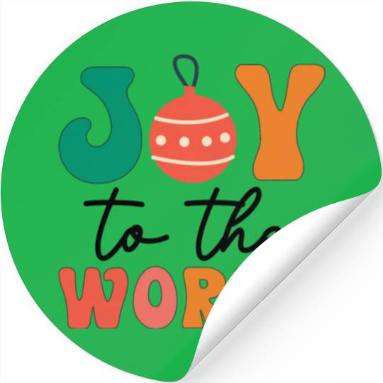 joy to the world Stickers