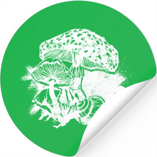 Mushrooms - mushrooms Stickers