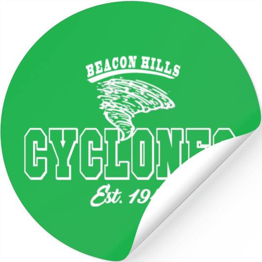 Beacon Hills High School Cyclones Stickers