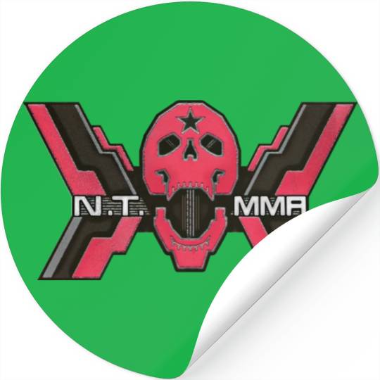 RED NT MMA graphic Stickers