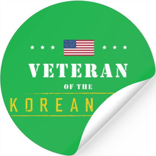 Veteran Of The Korean War Stickers